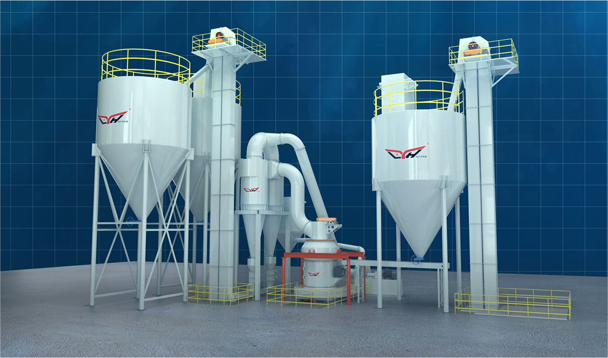 Lyh998 4 roller Raymond moendo pêndulo moinho